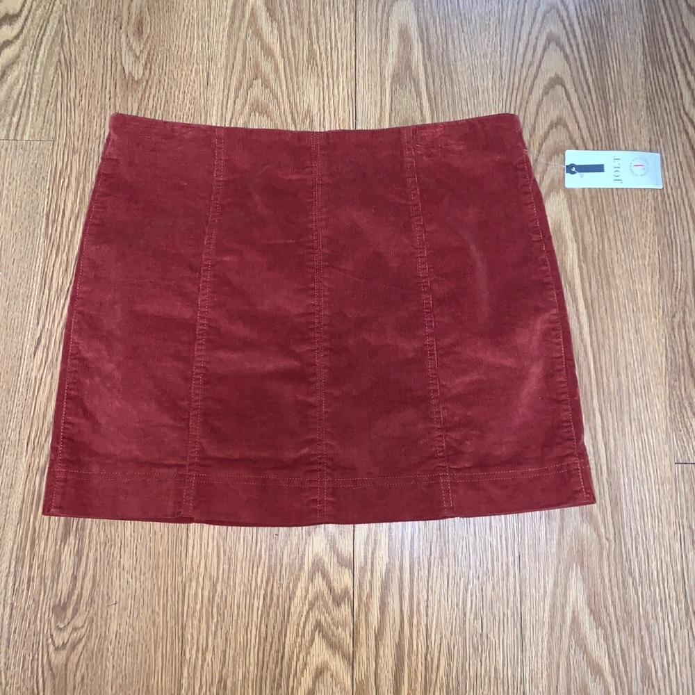 Jolt High Rise Seamed Mini Skirt - Picture 2 of 5